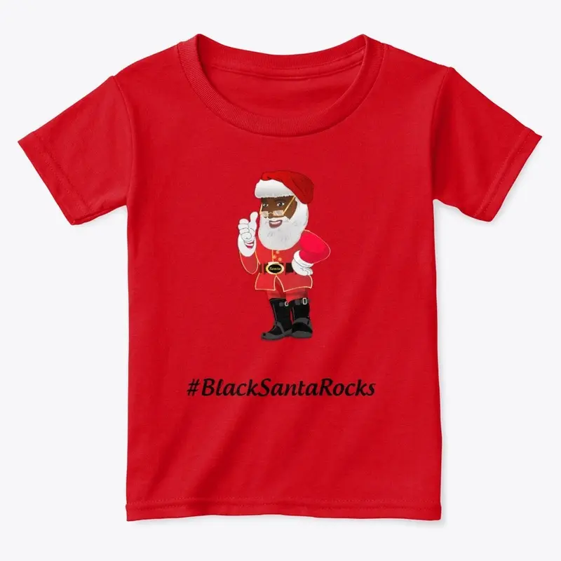 #BlackSantaRocks Merch